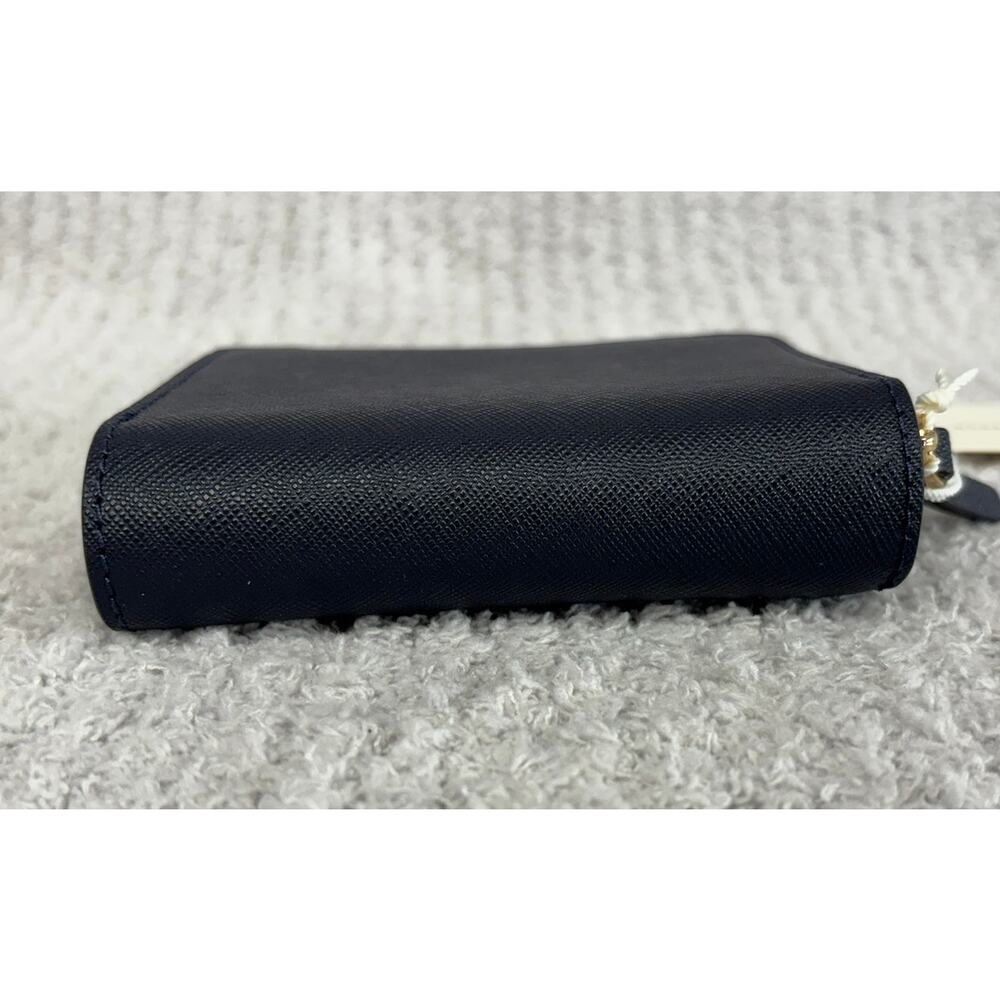 NWT Tory Burch Blue Leather Emerson Mini Wallet #72895 - Picture 3 of 8